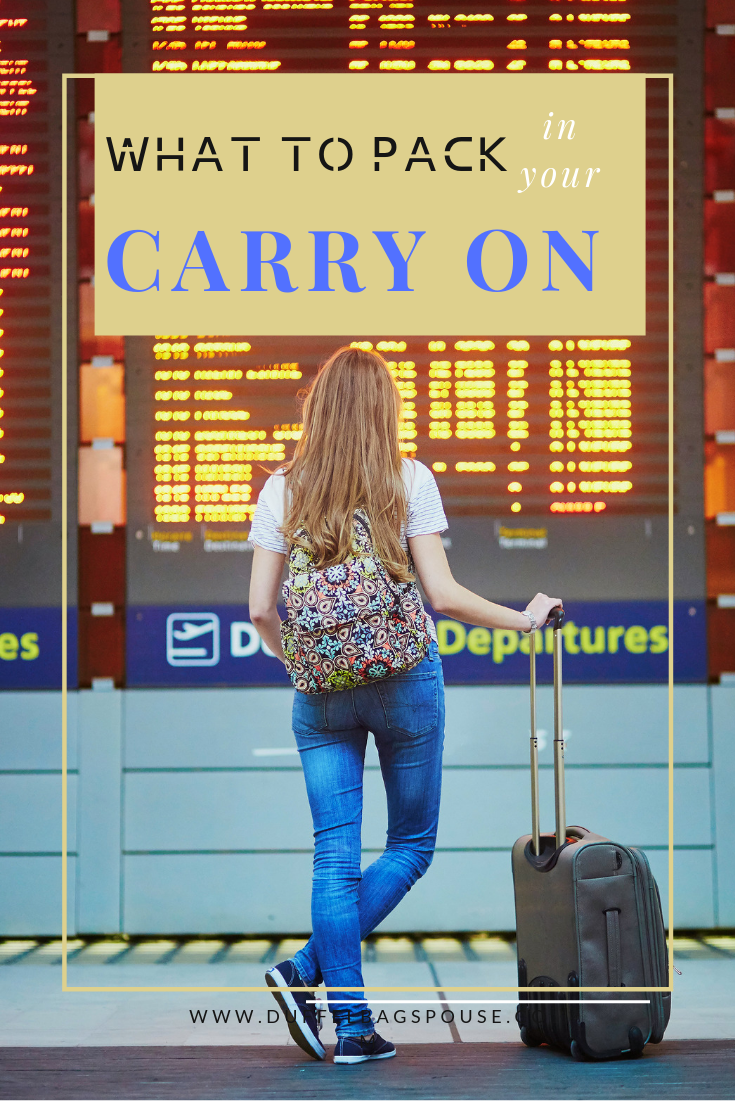 Packing List Essentials for Carry-on and Checked Bag | duffelbagspouse ...